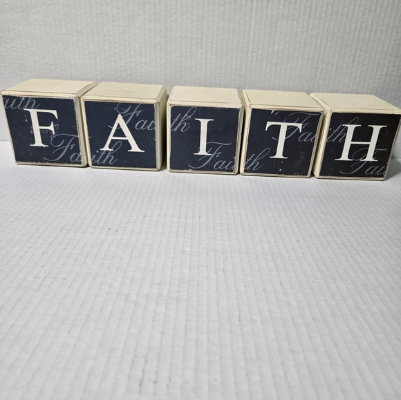 Rustic Faith Blocks - Picture 12 of 12